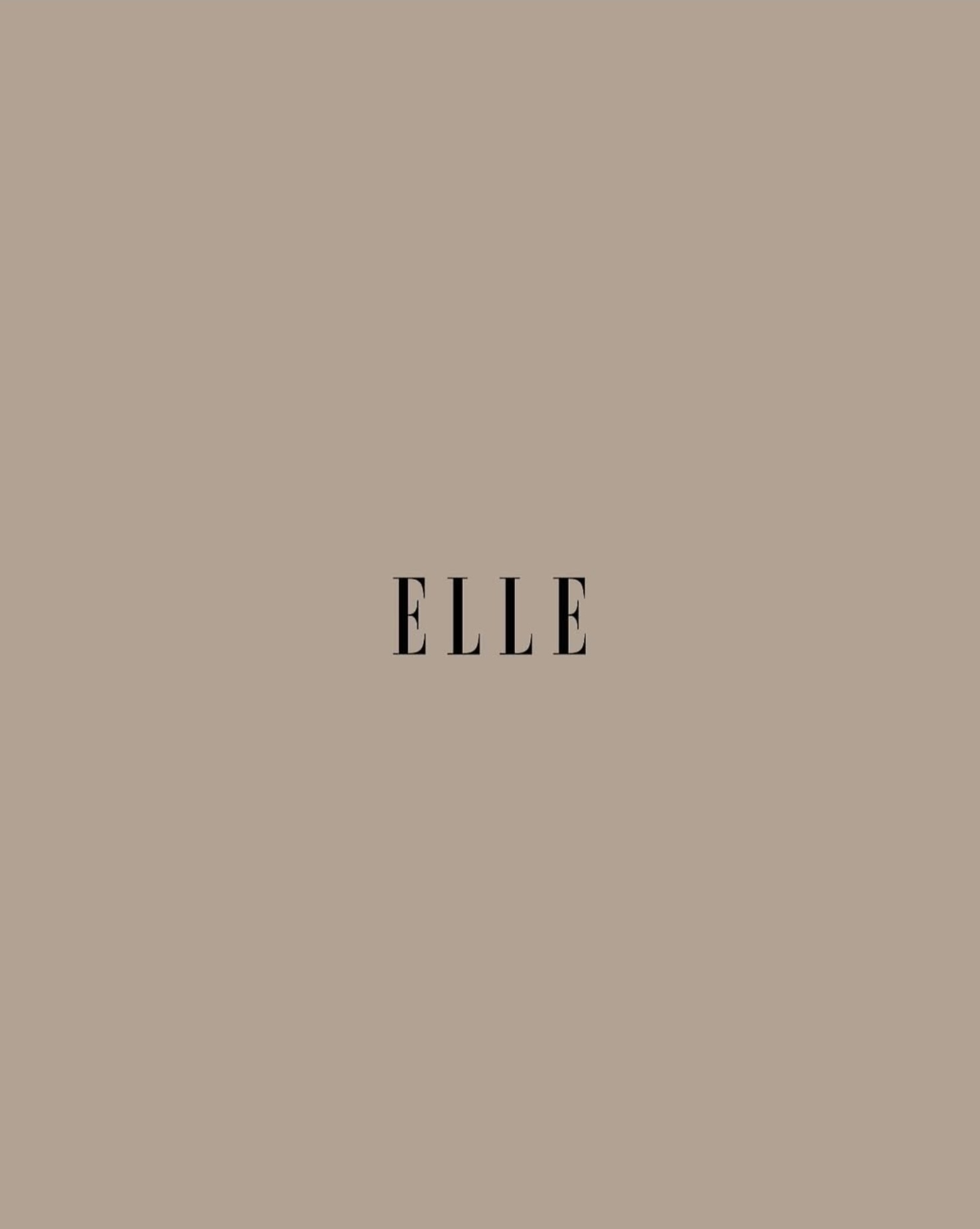 Elle Magazine Logo
