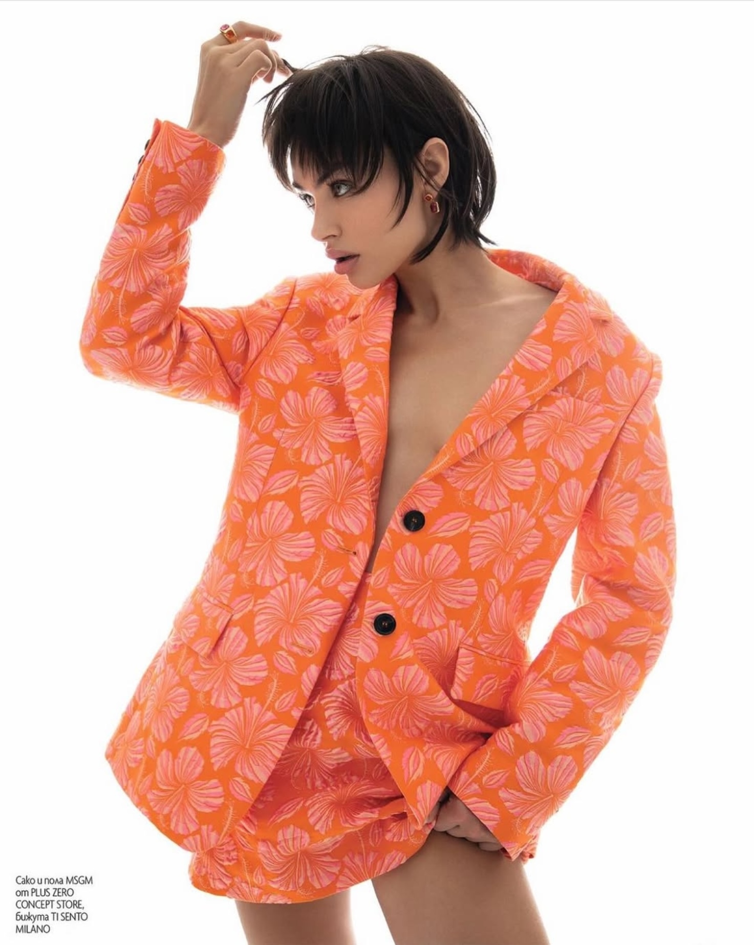 Elle Magazine Orange